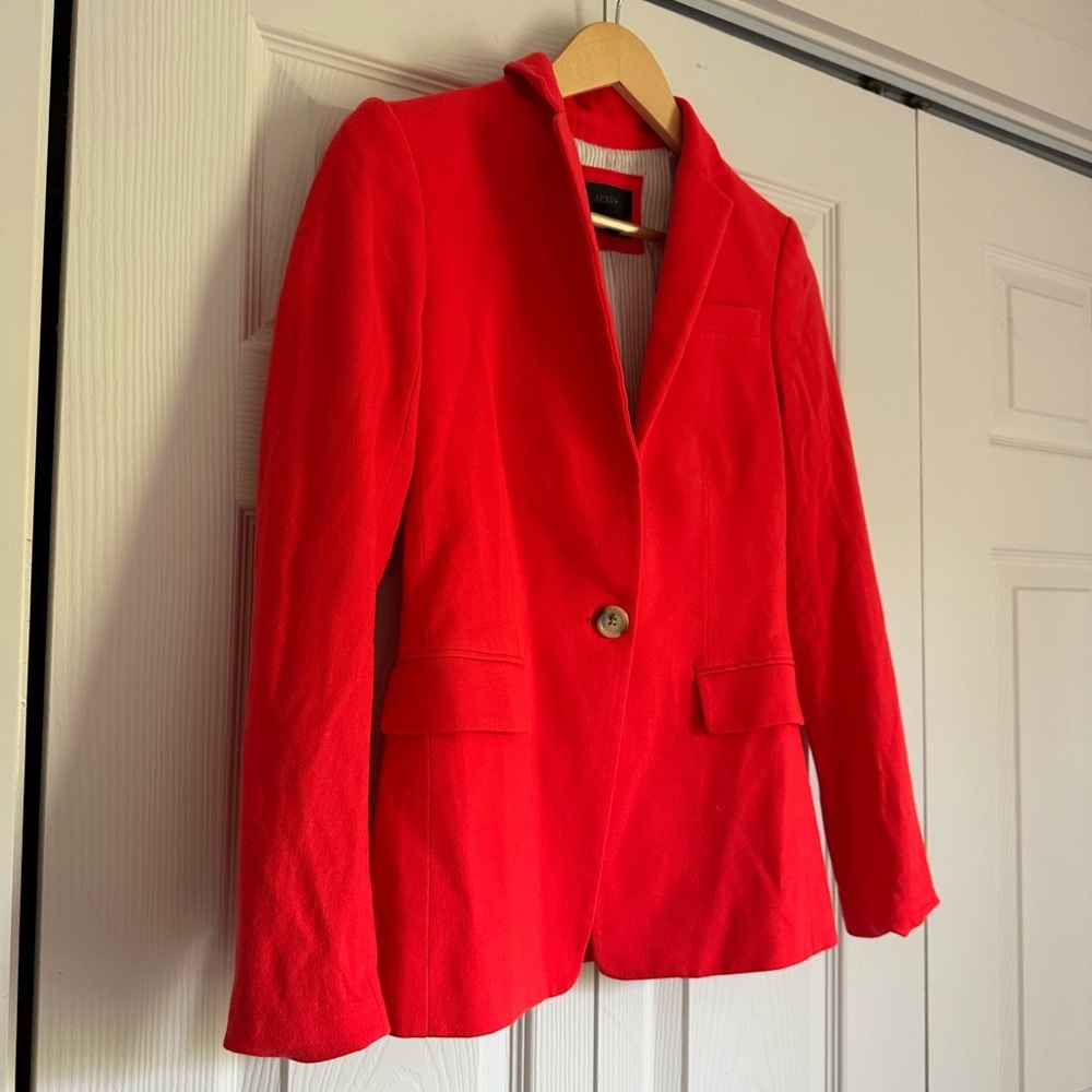 Red Blazer with Blue Jeans - Picture 7 of 12